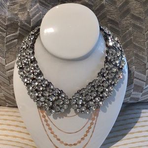 Crystal collar necklace
